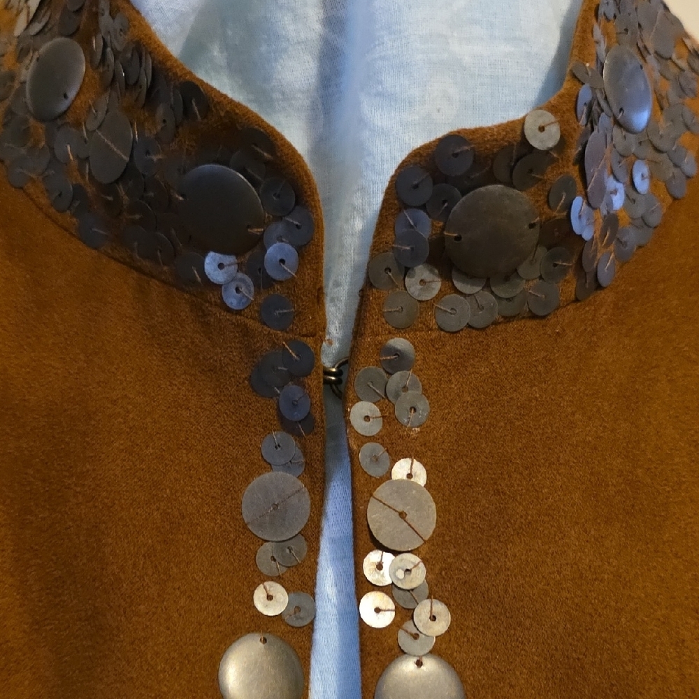 Charter Club Brown Jacket with Decorative Trim [2/$15] - Picture 5 of 7